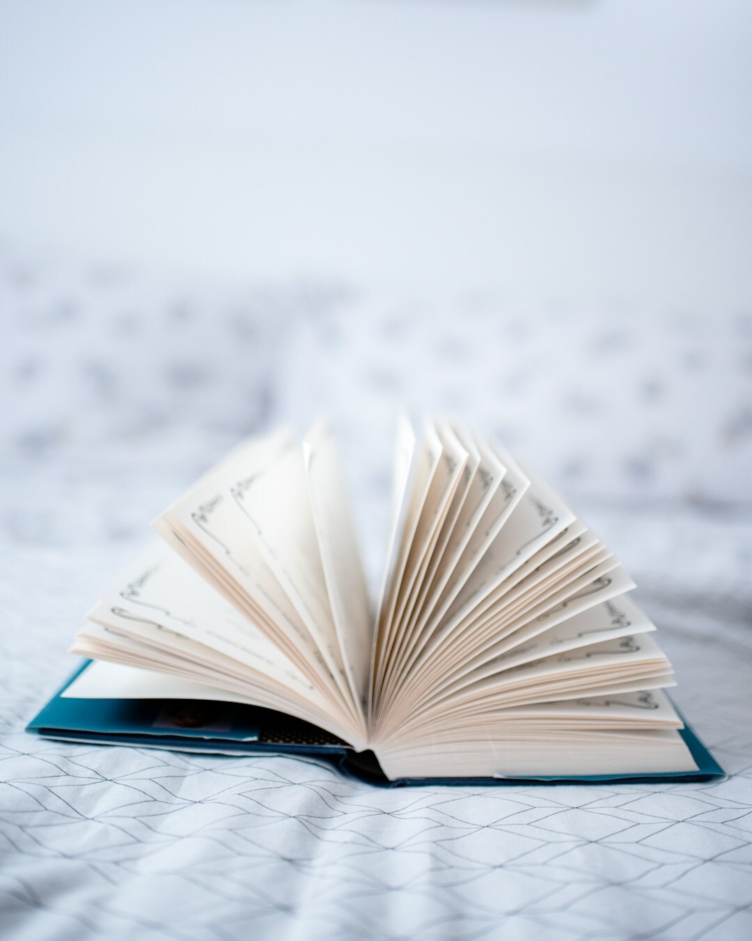 open mystery book
